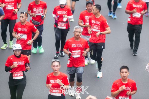 Race photo from ONE RUN 10K 2025