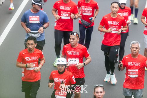 Race photo from ONE RUN 10K 2025