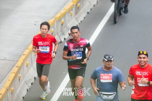 Race photo from ONE RUN 10K 2025