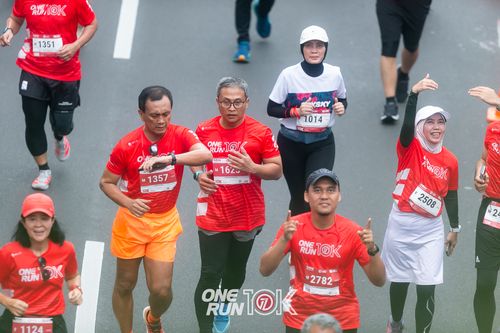 Race photo from ONE RUN 10K 2025