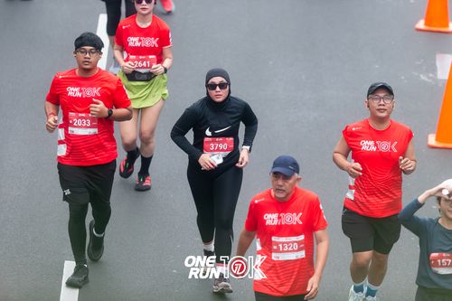 Race photo from ONE RUN 10K 2025