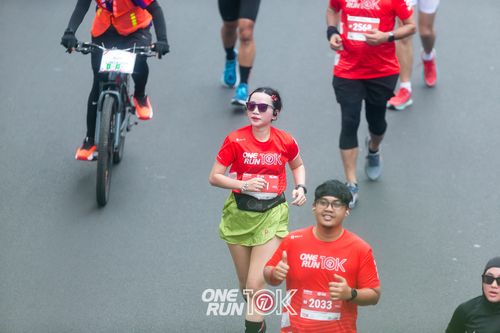 Race photo from ONE RUN 10K 2025