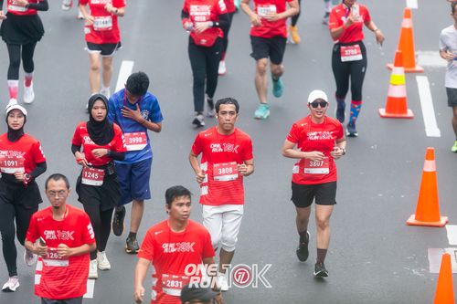 Race photo from ONE RUN 10K 2025