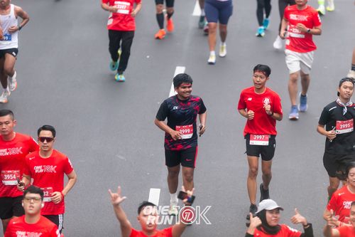 Race photo from ONE RUN 10K 2025