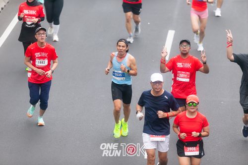 Race photo from ONE RUN 10K 2025