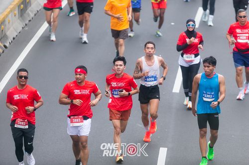 Race photo from ONE RUN 10K 2025