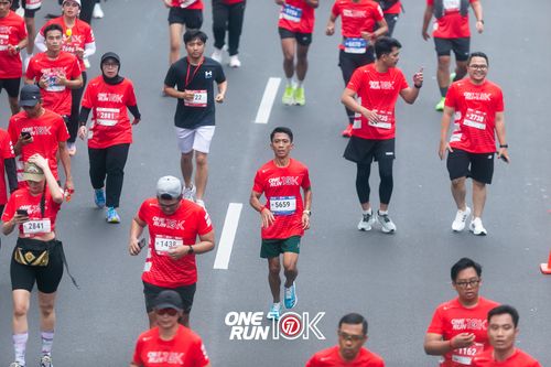 Race photo from ONE RUN 10K 2025