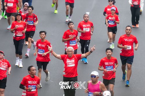 Race photo from ONE RUN 10K 2025