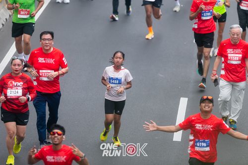 Race photo from ONE RUN 10K 2025