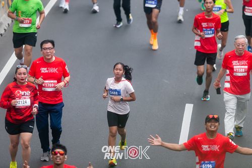 Race photo from ONE RUN 10K 2025