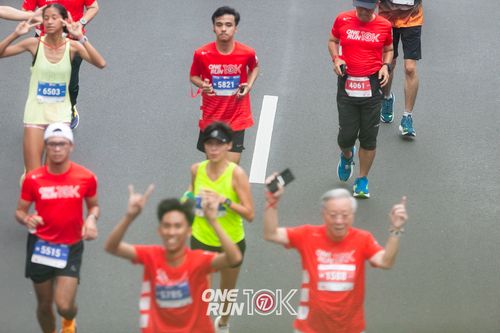 Race photo from ONE RUN 10K 2025