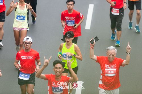 Race photo from ONE RUN 10K 2025