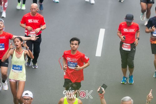 Race photo from ONE RUN 10K 2025