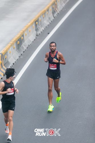 Race photo from ONE RUN 10K 2025