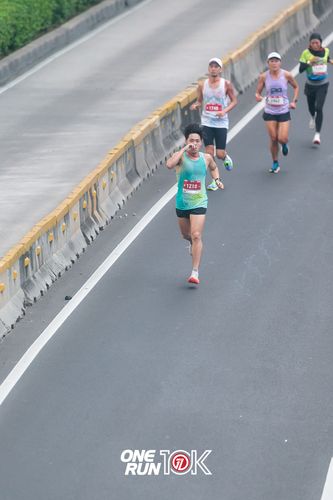Race photo from ONE RUN 10K 2025