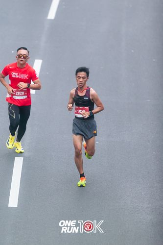 Race photo from ONE RUN 10K 2025