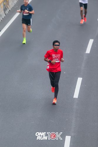 Race photo from ONE RUN 10K 2025