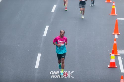 Race photo from ONE RUN 10K 2025
