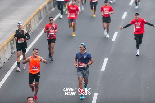 Race photo from ONE RUN 10K 2025