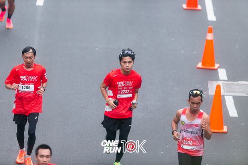 Race photo from ONE RUN 10K 2025