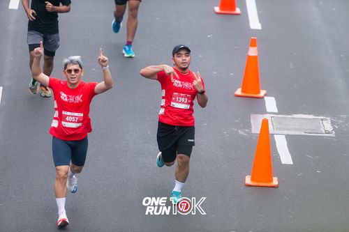 Race photo from ONE RUN 10K 2025