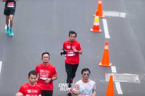 Race photo from ONE RUN 10K 2025
