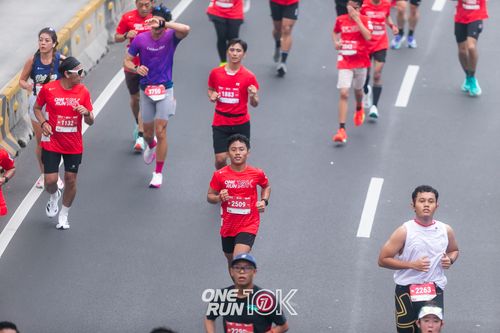 Race photo from ONE RUN 10K 2025