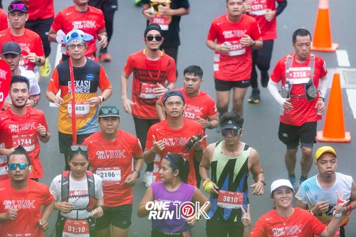 Race photo from ONE RUN 10K 2025