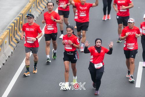 Race photo from ONE RUN 10K 2025