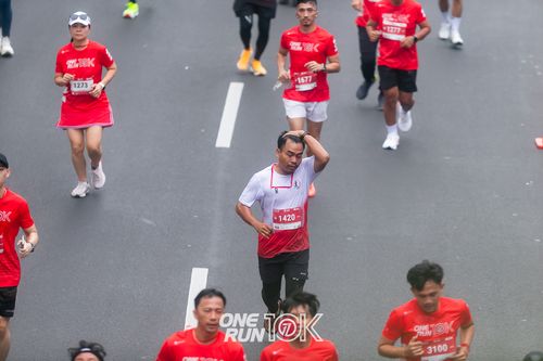 Race photo from ONE RUN 10K 2025