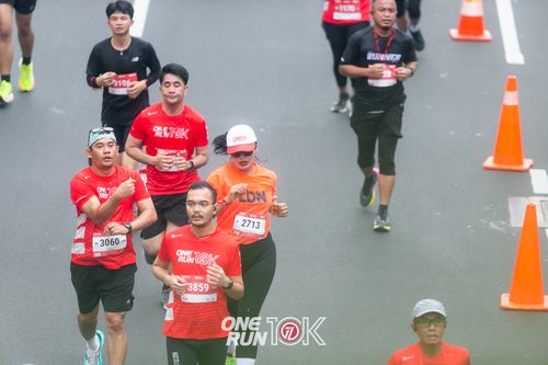 Race photo from ONE RUN 10K 2025
