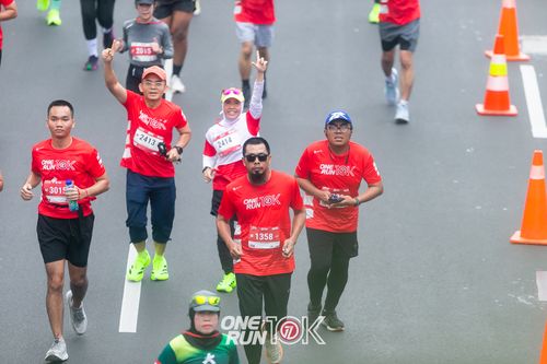 Race photo from ONE RUN 10K 2025
