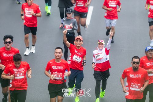 Race photo from ONE RUN 10K 2025