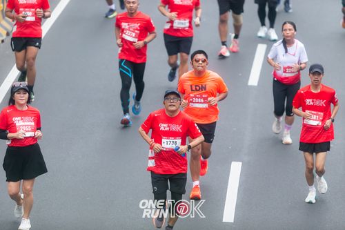Race photo from ONE RUN 10K 2025