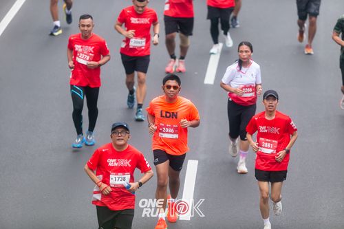 Race photo from ONE RUN 10K 2025