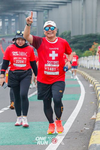 Race photo from ONE RUN 10K 2025