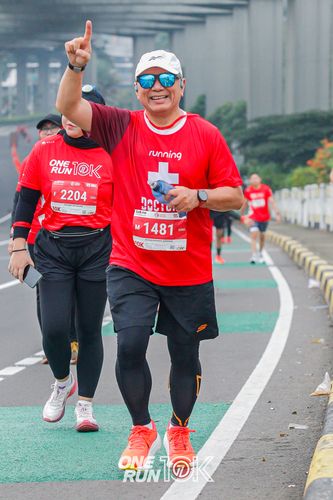 Race photo from ONE RUN 10K 2025