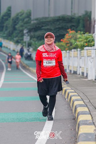 Race photo from ONE RUN 10K 2025