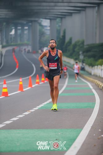 Race photo from ONE RUN 10K 2025