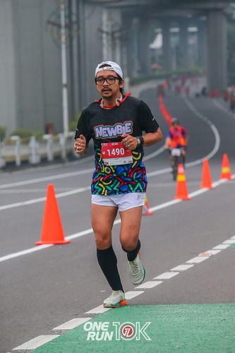 Race photo from ONE RUN 10K 2025