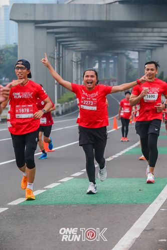 Race photo from ONE RUN 10K 2025