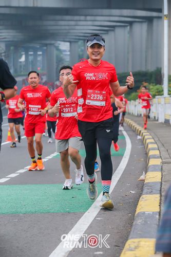Race photo from ONE RUN 10K 2025