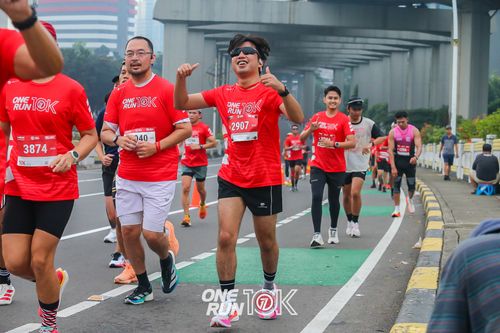 Race photo from ONE RUN 10K 2025