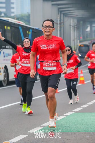 Race photo from ONE RUN 10K 2025