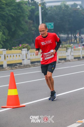 Race photo from ONE RUN 10K 2025