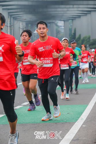 Race photo from ONE RUN 10K 2025