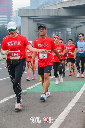 Race photo from ONE RUN 10K 2025