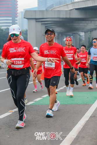 Race photo from ONE RUN 10K 2025