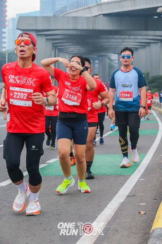 Race photo from ONE RUN 10K 2025