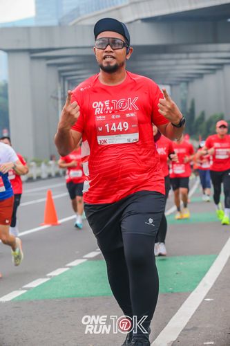 Race photo from ONE RUN 10K 2025